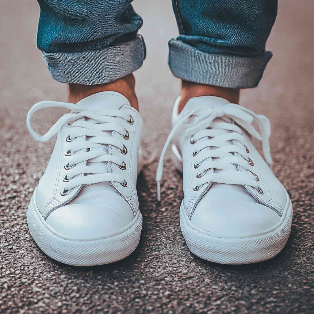 Classic Tennis Shoes Symbolizing Comfort and Resilience